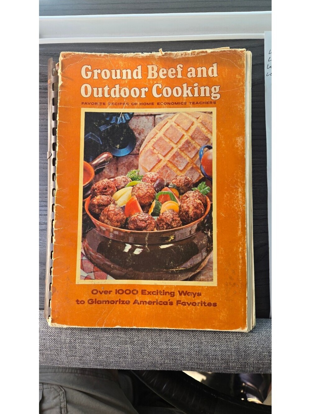 Ground Beef and Outdoor Cooking Cookbook 1969 Vintage